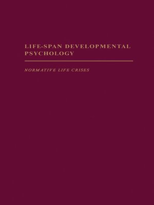 cover image of Life-Span Developmental Psychology